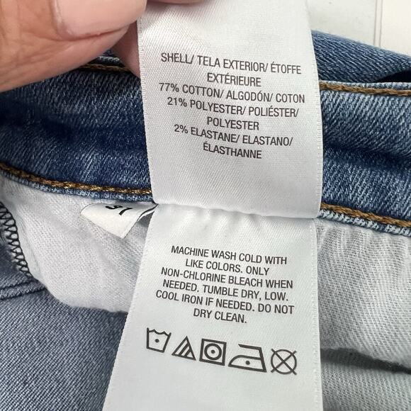 Hudson Jeans Size 31 Natalie Mid Rise Super Skinny Med Wash Blue - Picture 10 of 10